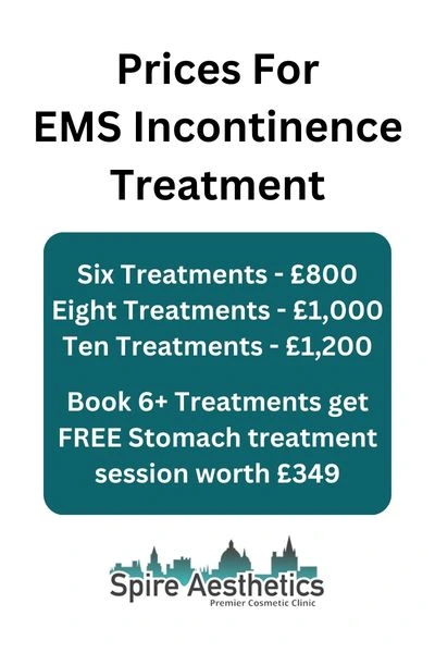 EMS Incontinence Treatment Prices Dunchurch