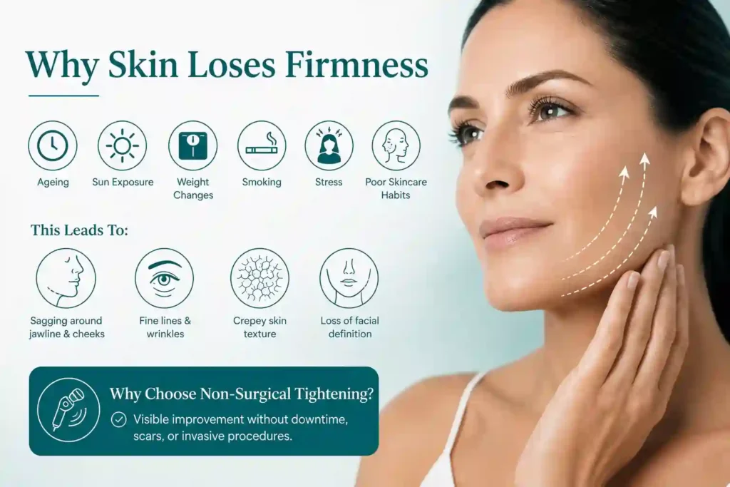 What Makes Skin Lose Firmness and Why Do People Seek Non-Surgical Tightening Dunchurch?