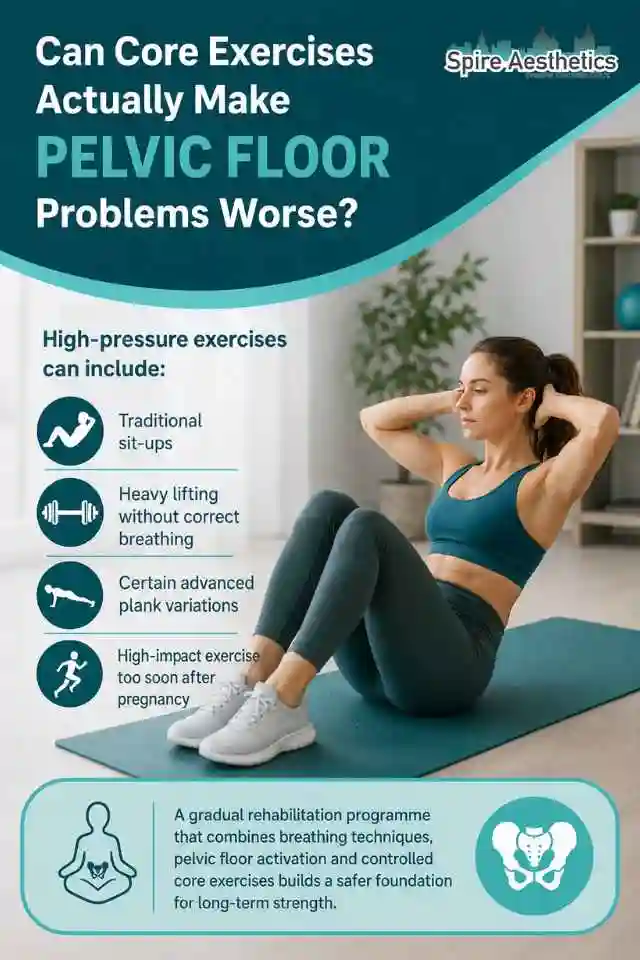 Can Strengthening Your Core Alone Actually Make Pelvic Floor Problems Worse Dunchurch?